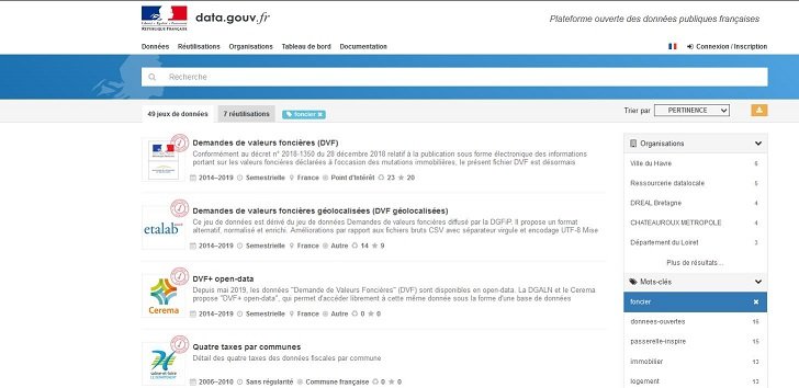 Données OpenData 001 003