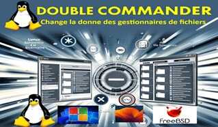 Double Commander sur Windows et Linux